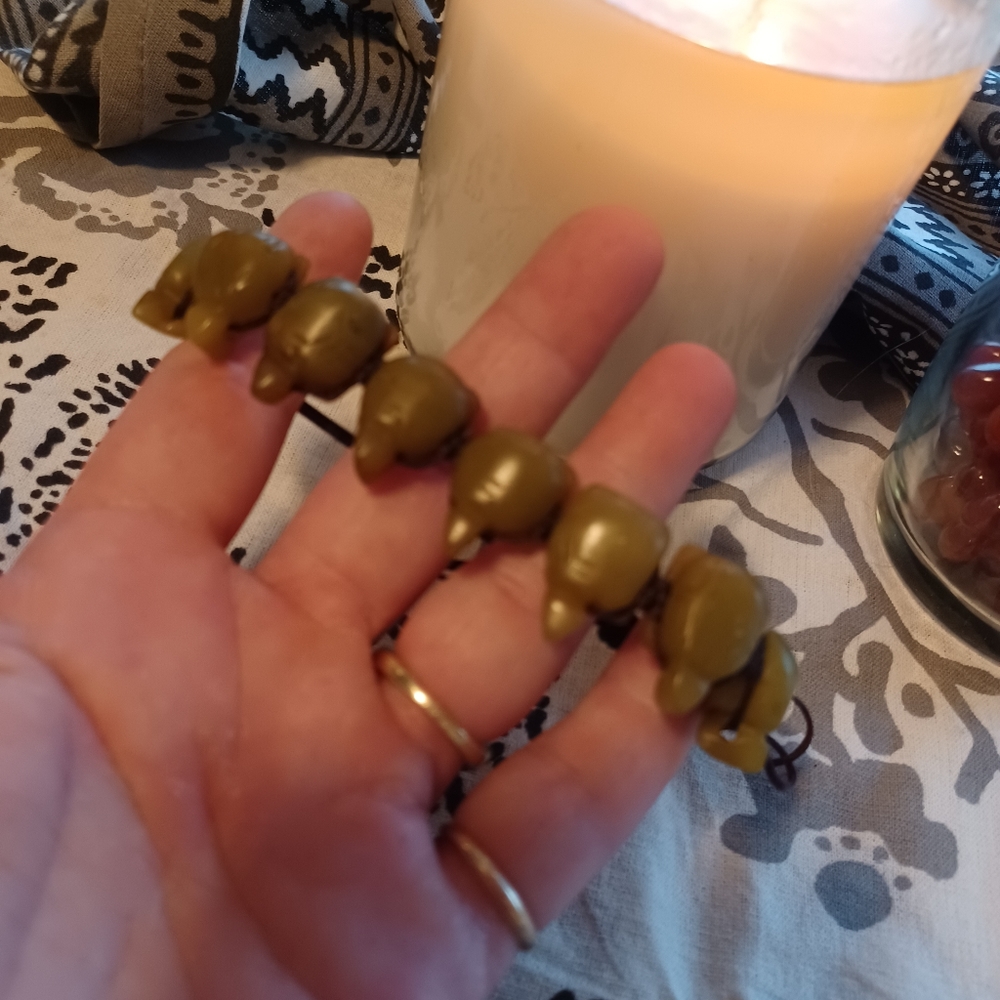 Jade Turtle Bolo Bracelet